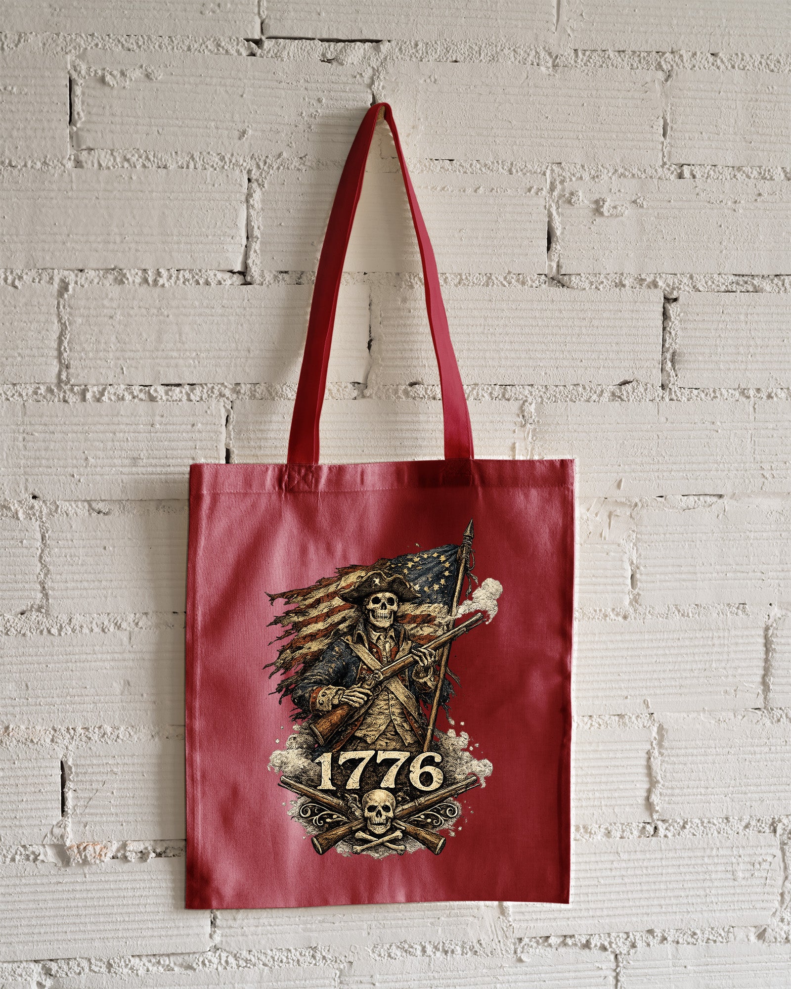 1776 Skeleton Tote