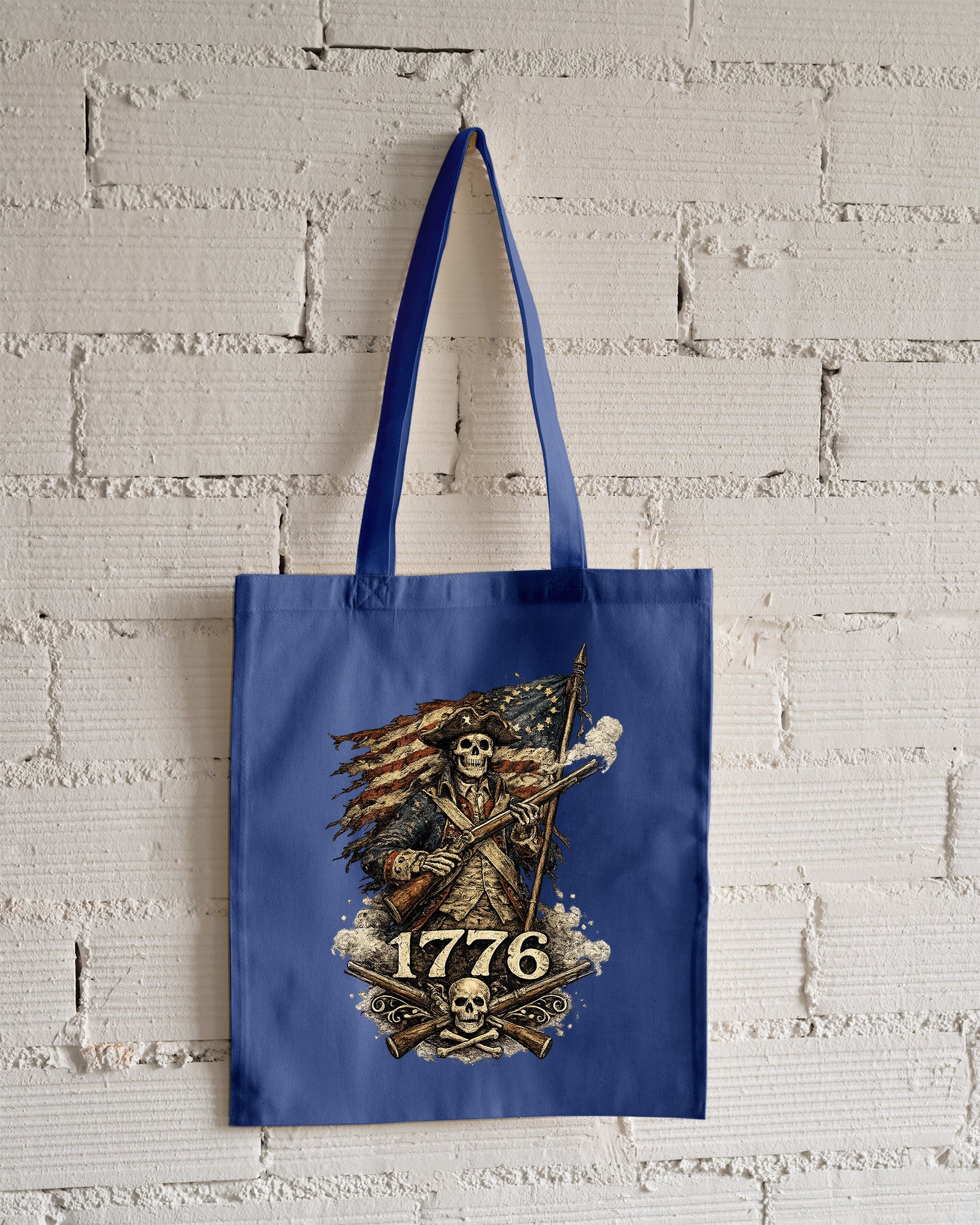 1776 Skeleton Tote