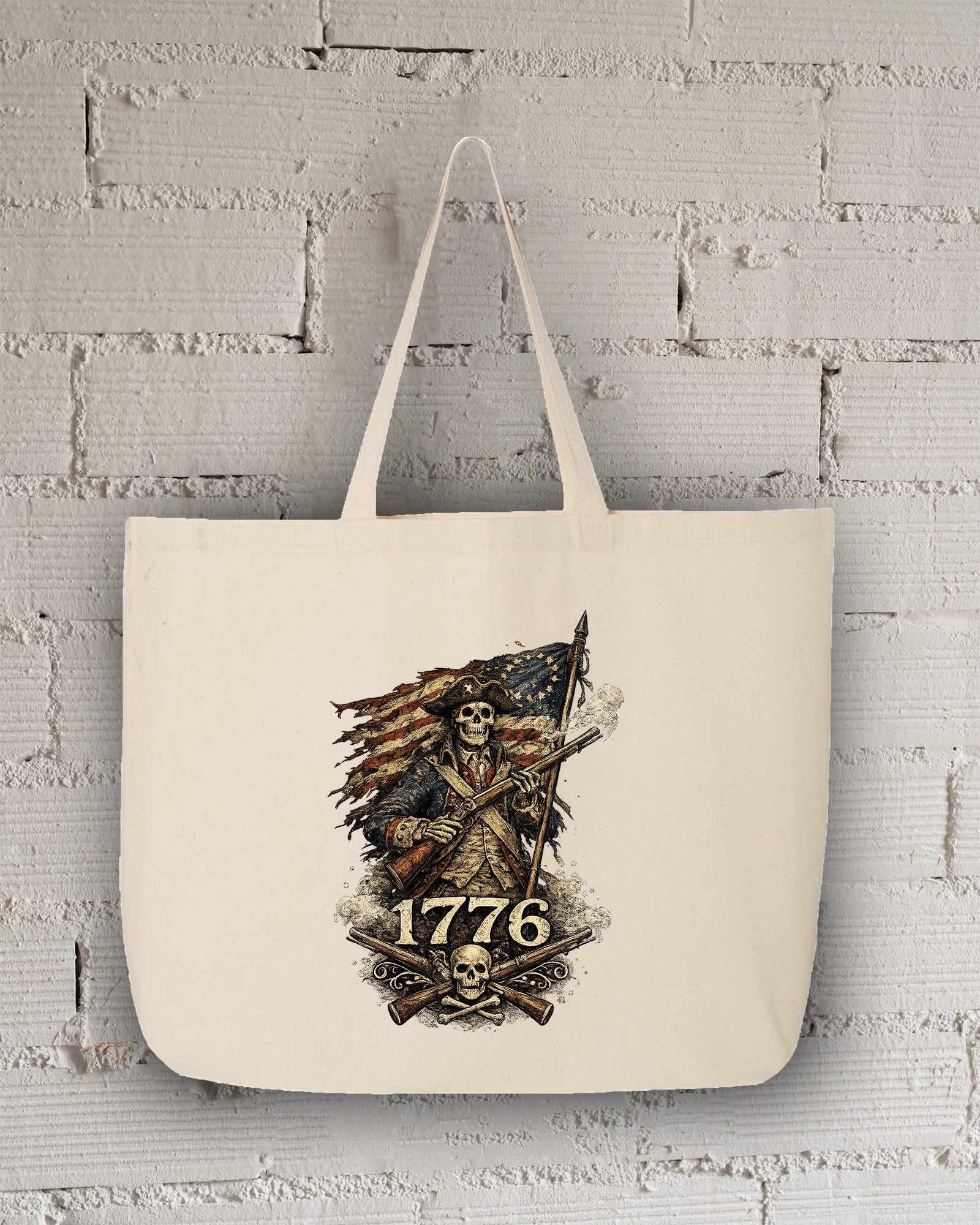 1776 Skeleton Tote