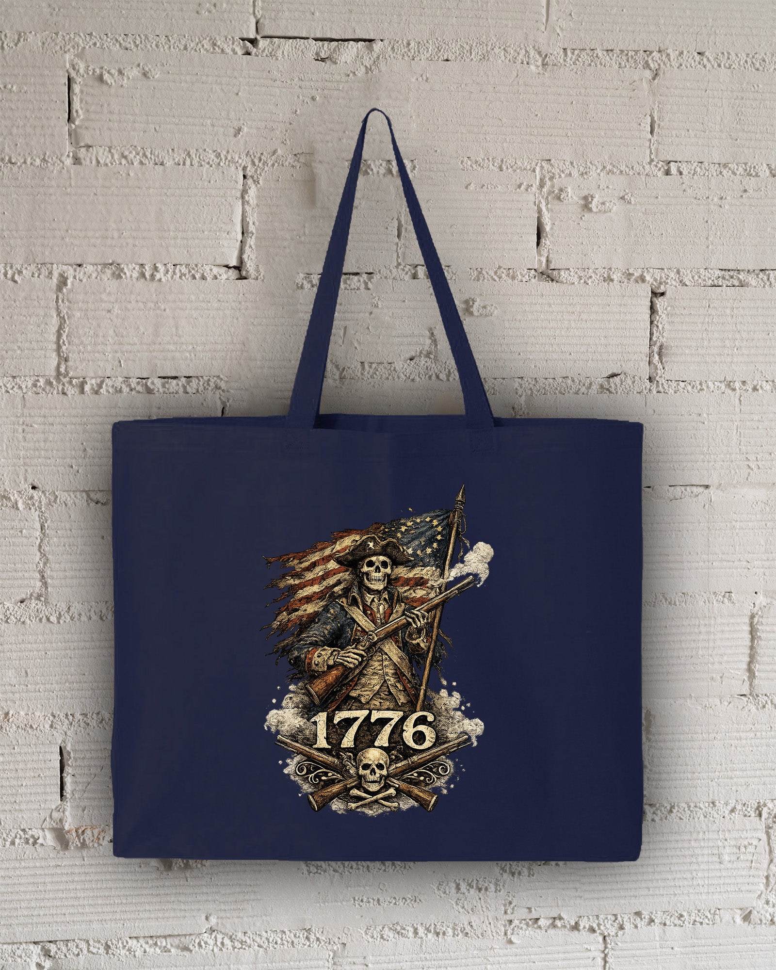 1776 Skeleton Tote
