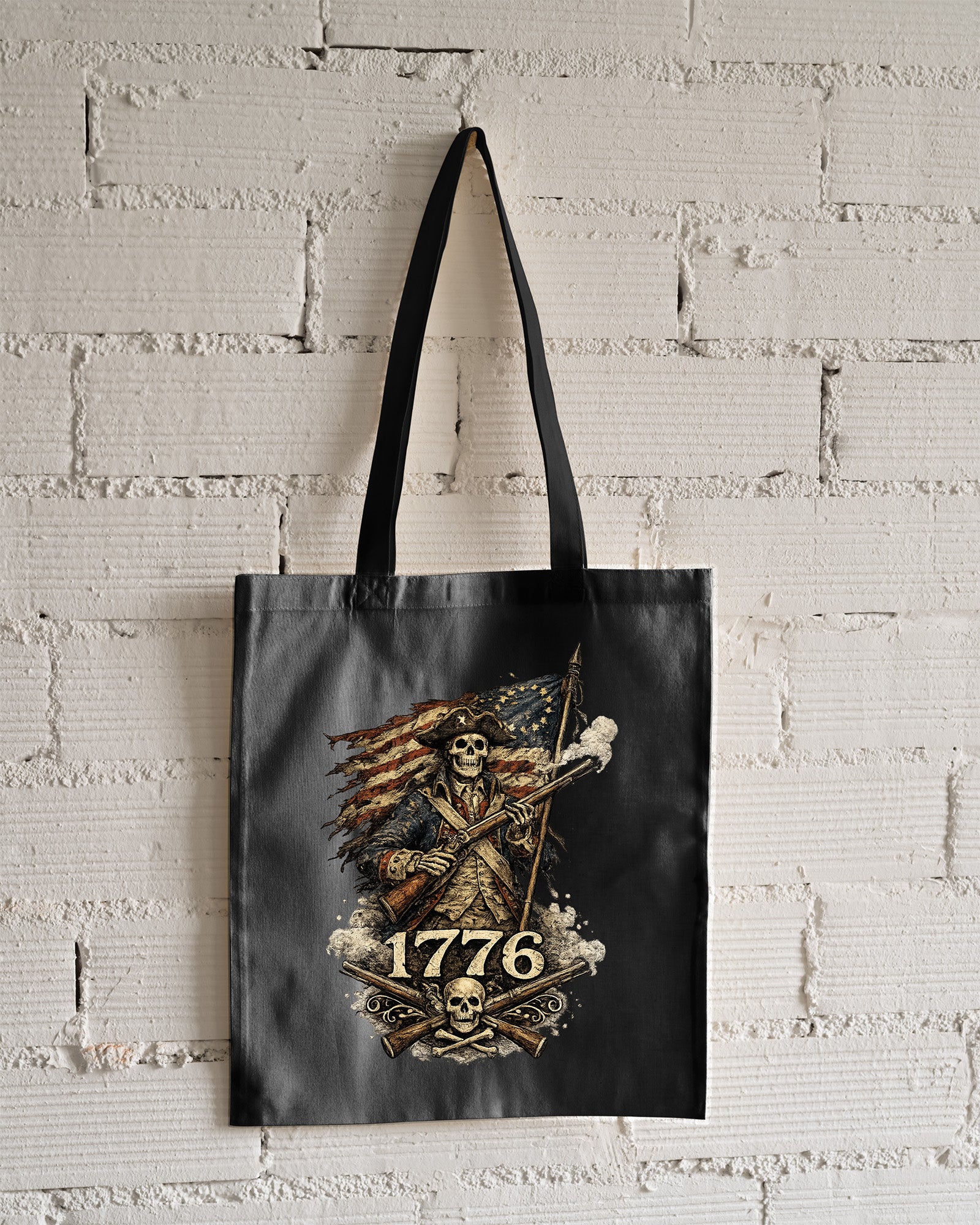1776 Skeleton Tote