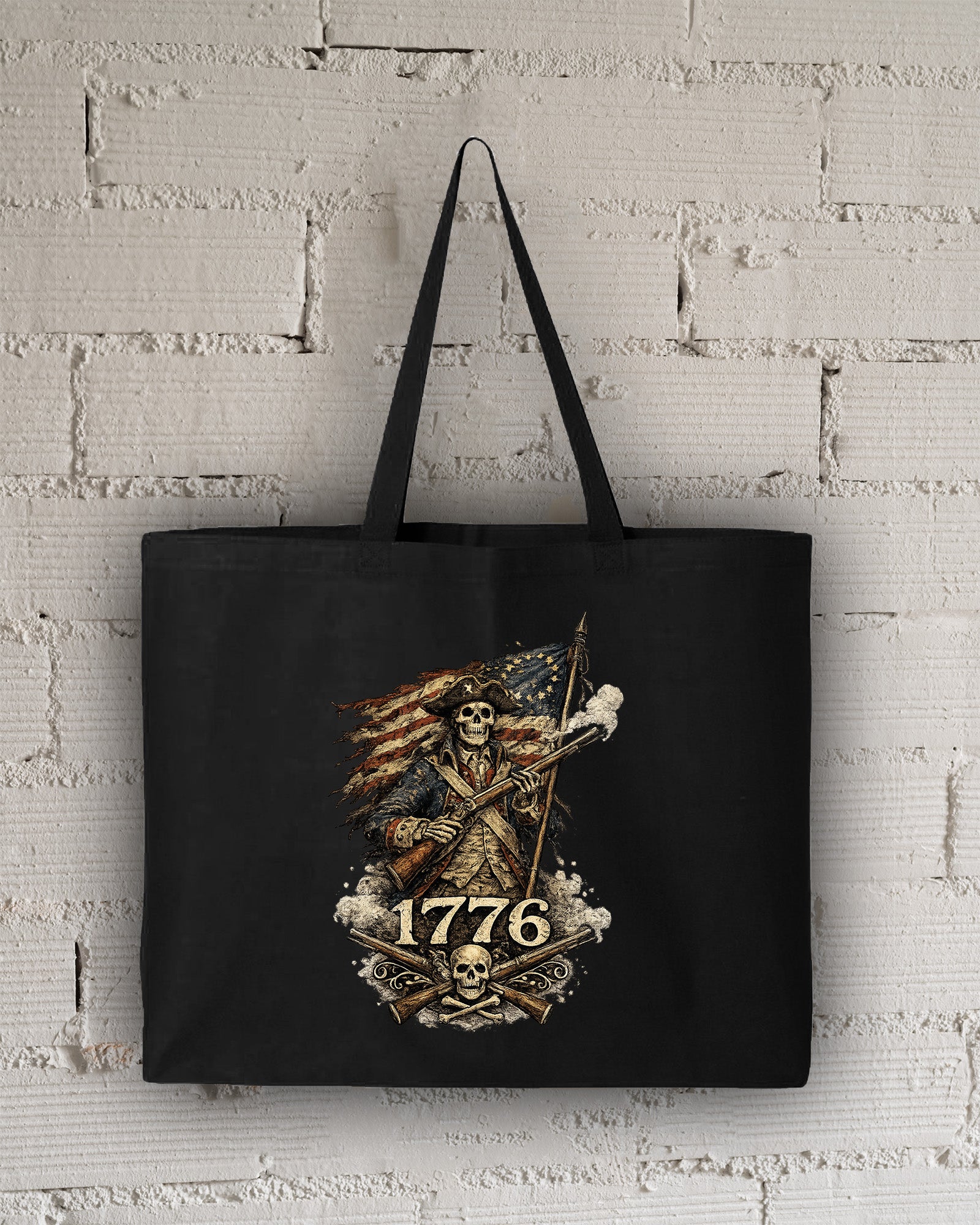 1776 Skeleton Tote