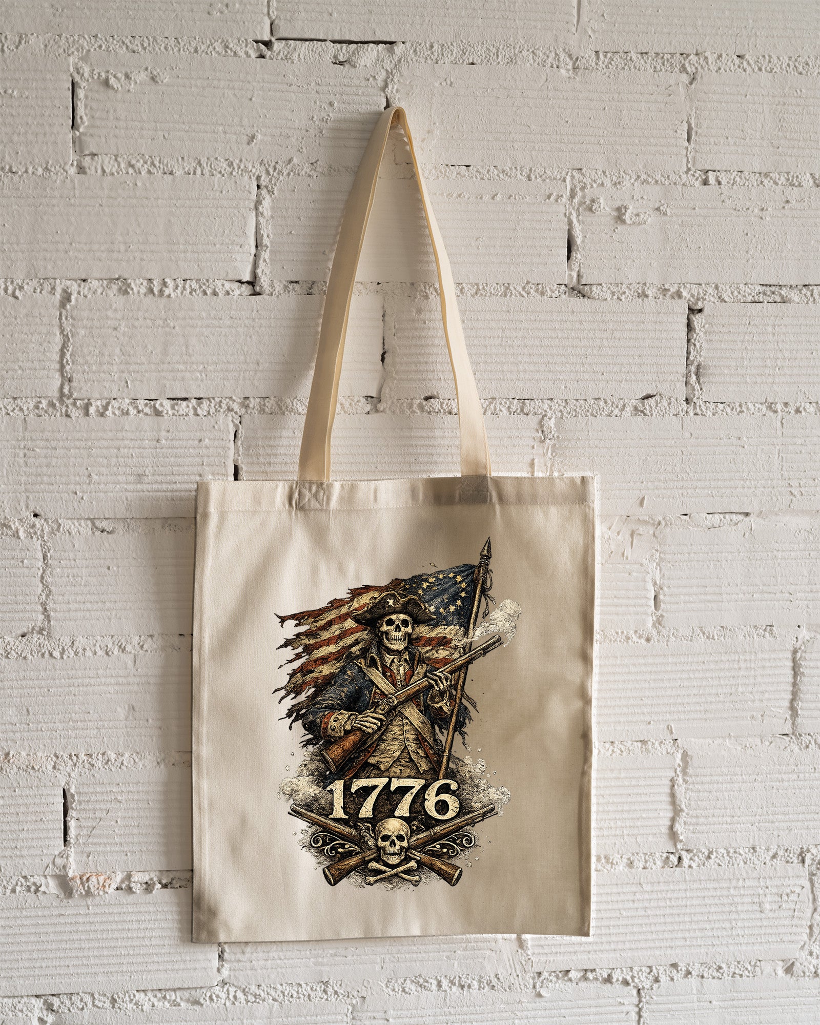 1776 Skeleton Tote
